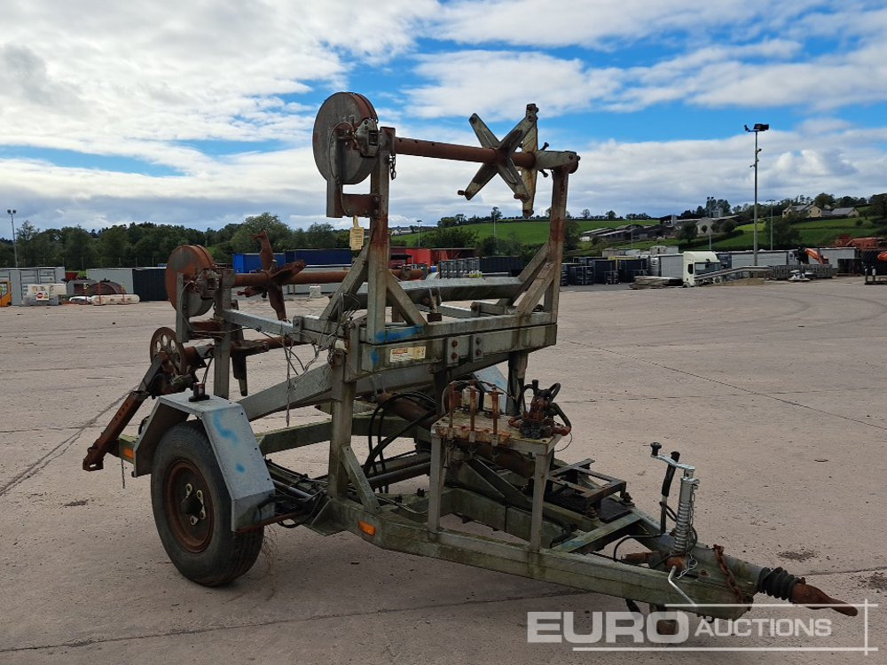Reboque porta máquinas Clydesdale Single Axle Cable Trailer: foto 7