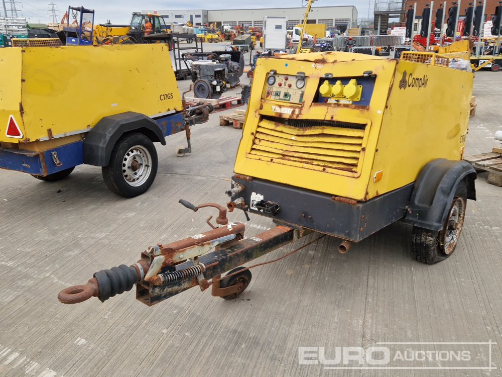 Compair Single Axle Compressor - Compressor de ar: foto 1 Compair Single Axle Compressor - Compressor de ar: foto 1