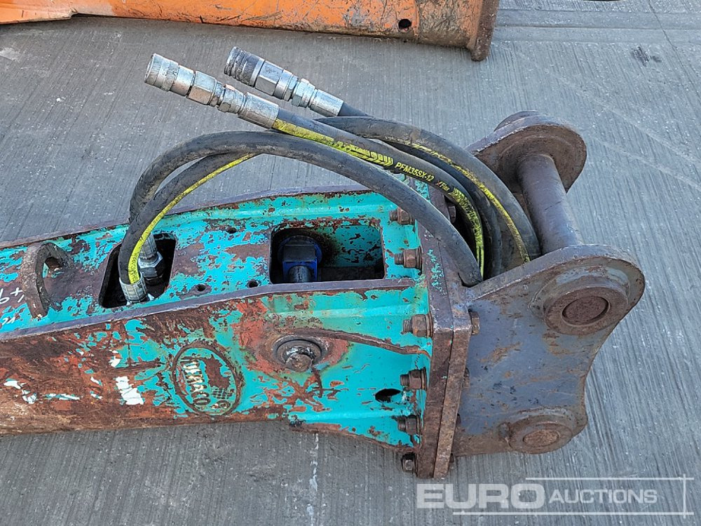 Martelo hidráulico Demaco Hydraulic Breaker 65mm Pin to suit 13 Ton Excavator: foto 17