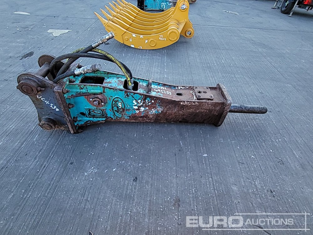 Martelo hidráulico Demaco Hydraulic Breaker 65mm Pin to suit 13 Ton Excavator: foto 6