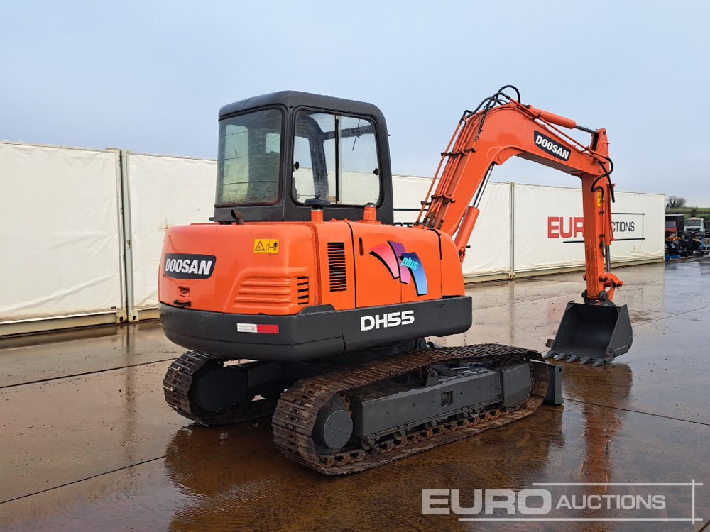 Doosan DH55-V - Mini escavadeira: foto 5 Doosan DH55-V - Mini escavadeira: foto 5