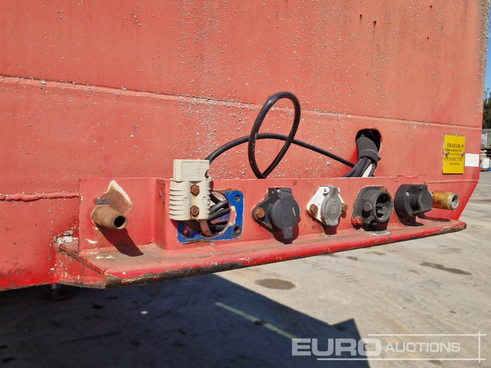 Semireboque baixa ES-GE 6 Axle Step Frame Extendable Low Loader Trailer, 4 Axle Steer, Air Brakes, Auto Lube: foto 21