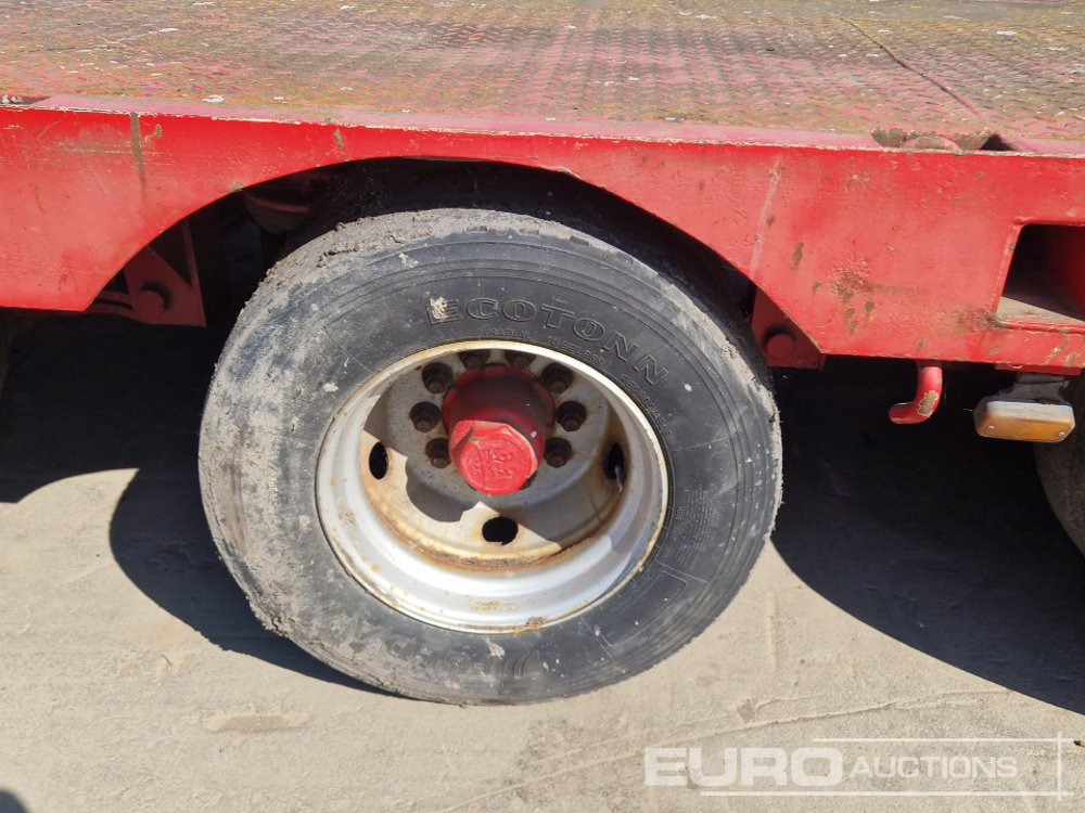 Semireboque baixa ES-GE 6 Axle Step Frame Extendable Low Loader Trailer, 4 Axle Steer, Air Brakes, Auto Lube: foto 13