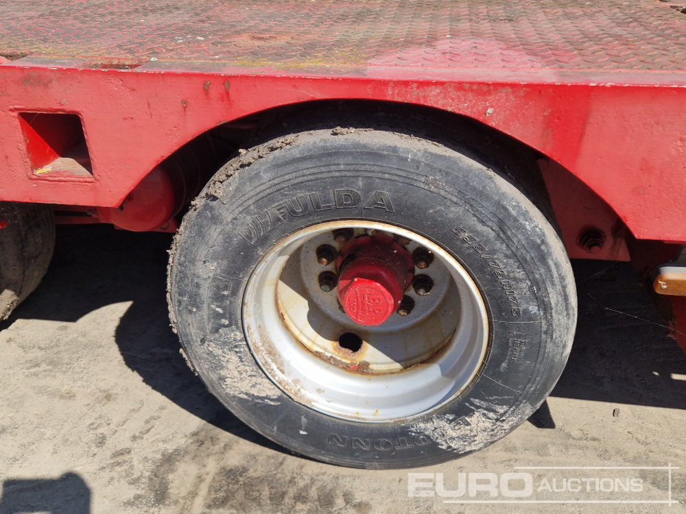 Semireboque baixa ES-GE 6 Axle Step Frame Extendable Low Loader Trailer, 4 Axle Steer, Air Brakes, Auto Lube: foto 9