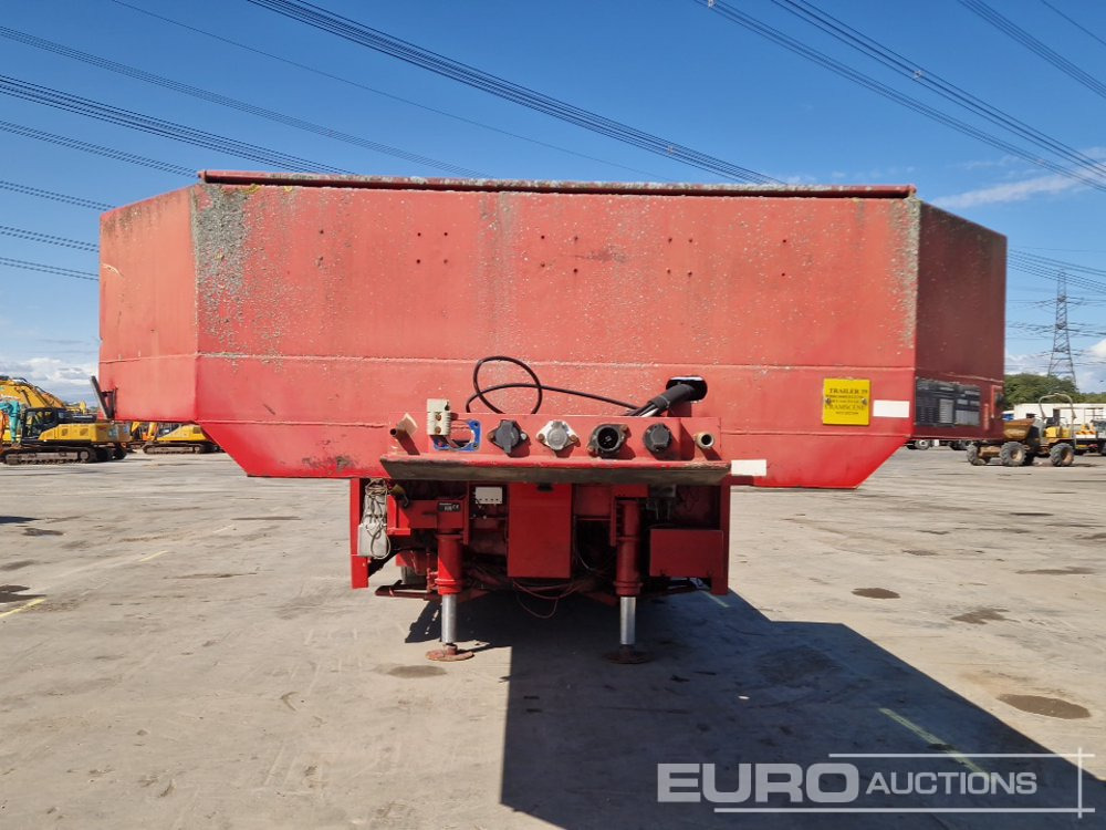Semireboque baixa ES-GE 6 Axle Step Frame Extendable Low Loader Trailer, 4 Axle Steer, Air Brakes, Auto Lube: foto 8