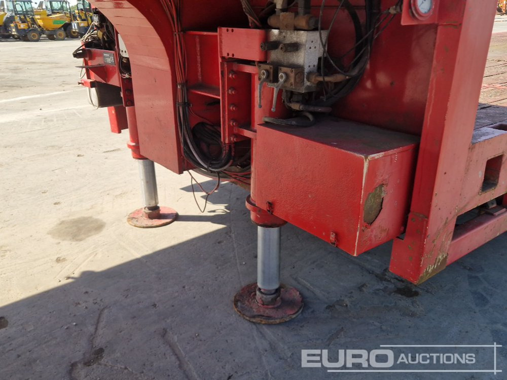 Semireboque baixa ES-GE 6 Axle Step Frame Extendable Low Loader Trailer, 4 Axle Steer, Air Brakes, Auto Lube: foto 25