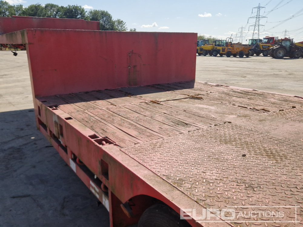 Semireboque baixa ES-GE 6 Axle Step Frame Extendable Low Loader Trailer, 4 Axle Steer, Air Brakes, Auto Lube: foto 29