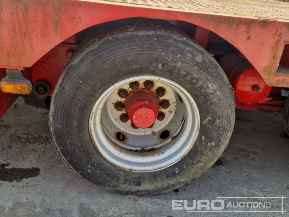 Semireboque baixa ES-GE 6 Axle Step Frame Extendable Low Loader Trailer, 4 Axle Steer, Air Brakes, Auto Lube: foto 20
