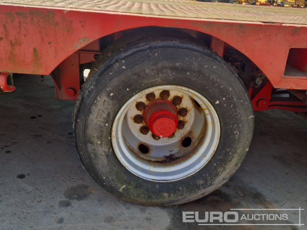 Semireboque baixa ES-GE 6 Axle Step Frame Extendable Low Loader Trailer, 4 Axle Steer, Air Brakes, Auto Lube: foto 18