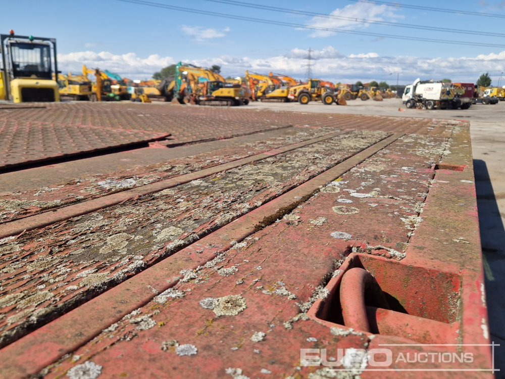 Semireboque baixa ES-GE 6 Axle Step Frame Extendable Low Loader Trailer, 4 Axle Steer, Air Brakes, Auto Lube: foto 28