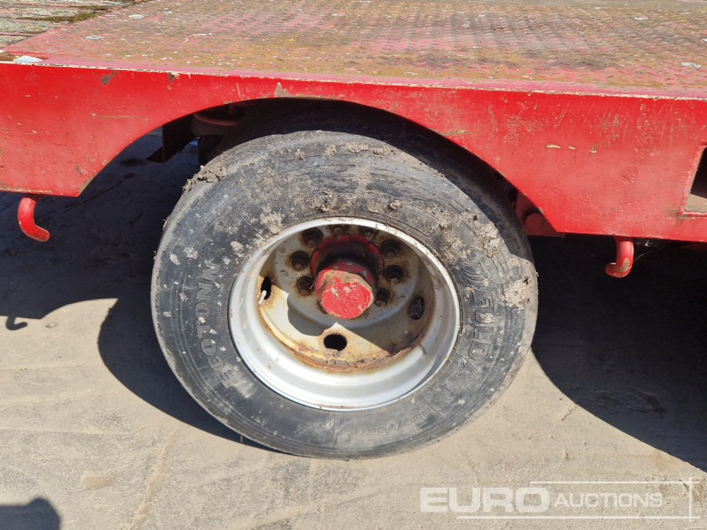 Semireboque baixa ES-GE 6 Axle Step Frame Extendable Low Loader Trailer, 4 Axle Steer, Air Brakes, Auto Lube: foto 14