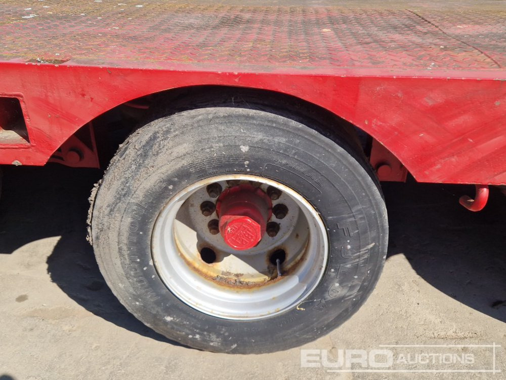 Semireboque baixa ES-GE 6 Axle Step Frame Extendable Low Loader Trailer, 4 Axle Steer, Air Brakes, Auto Lube: foto 11