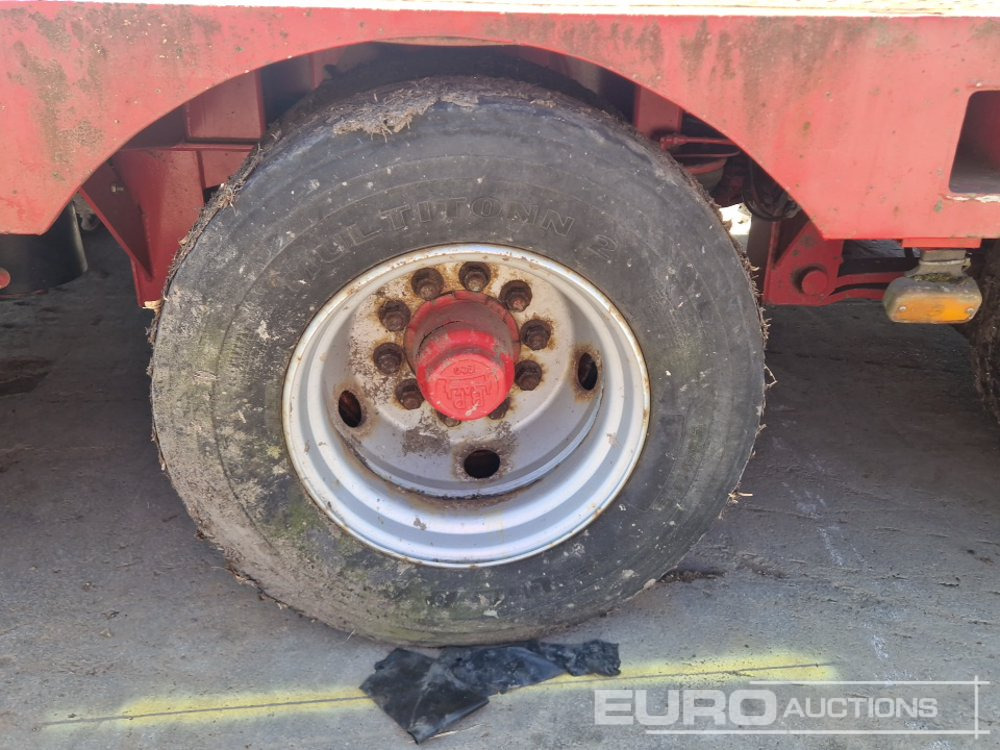 Semireboque baixa ES-GE 6 Axle Step Frame Extendable Low Loader Trailer, 4 Axle Steer, Air Brakes, Auto Lube: foto 17