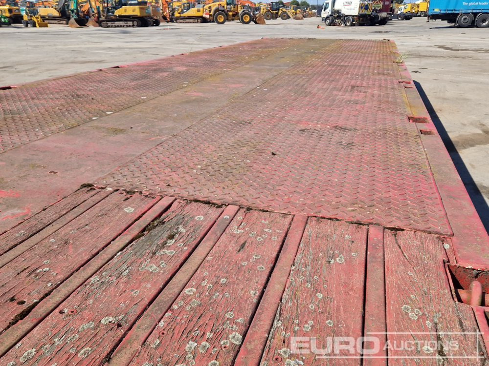 Semireboque baixa ES-GE 6 Axle Step Frame Extendable Low Loader Trailer, 4 Axle Steer, Air Brakes, Auto Lube: foto 30