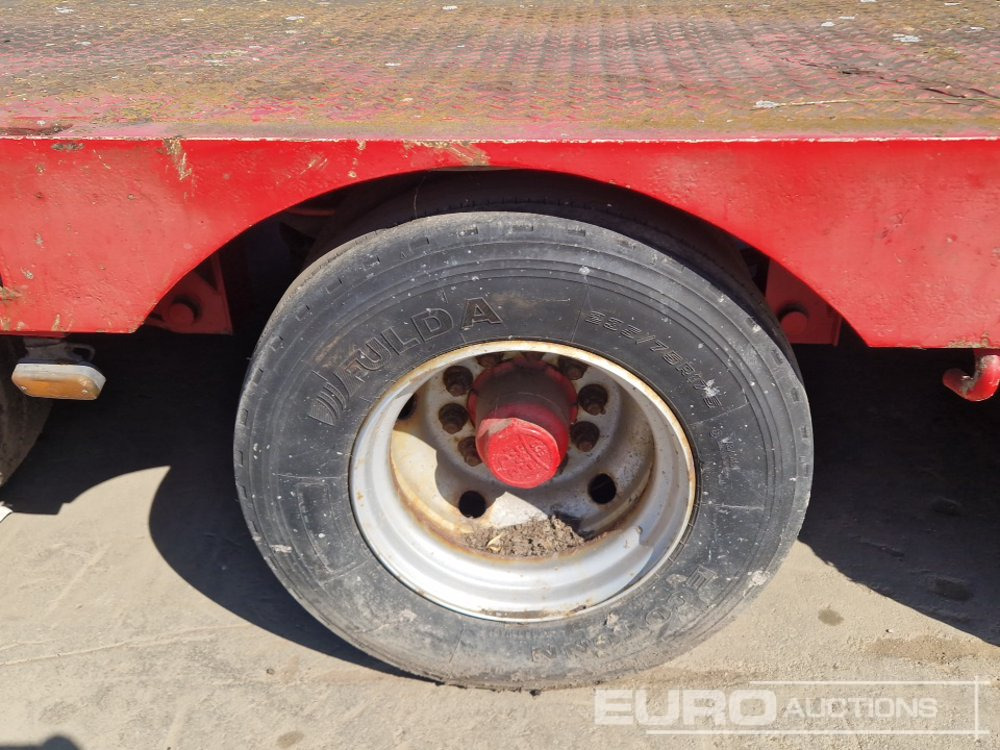 Semireboque baixa ES-GE 6 Axle Step Frame Extendable Low Loader Trailer, 4 Axle Steer, Air Brakes, Auto Lube: foto 12