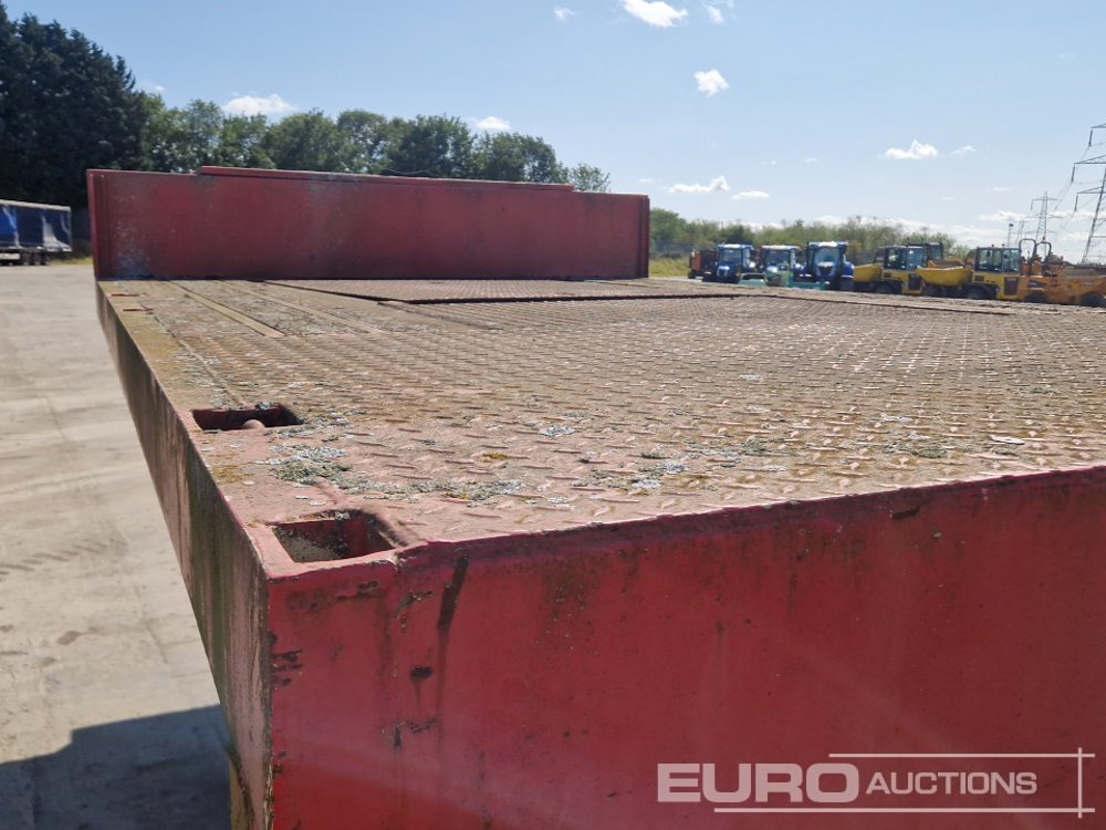 Semireboque baixa ES-GE 6 Axle Step Frame Extendable Low Loader Trailer, 4 Axle Steer, Air Brakes, Auto Lube: foto 27
