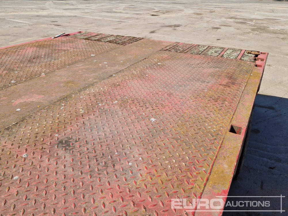 Semireboque baixa ES-GE 6 Axle Step Frame Extendable Low Loader Trailer, 4 Axle Steer, Air Brakes, Auto Lube: foto 31