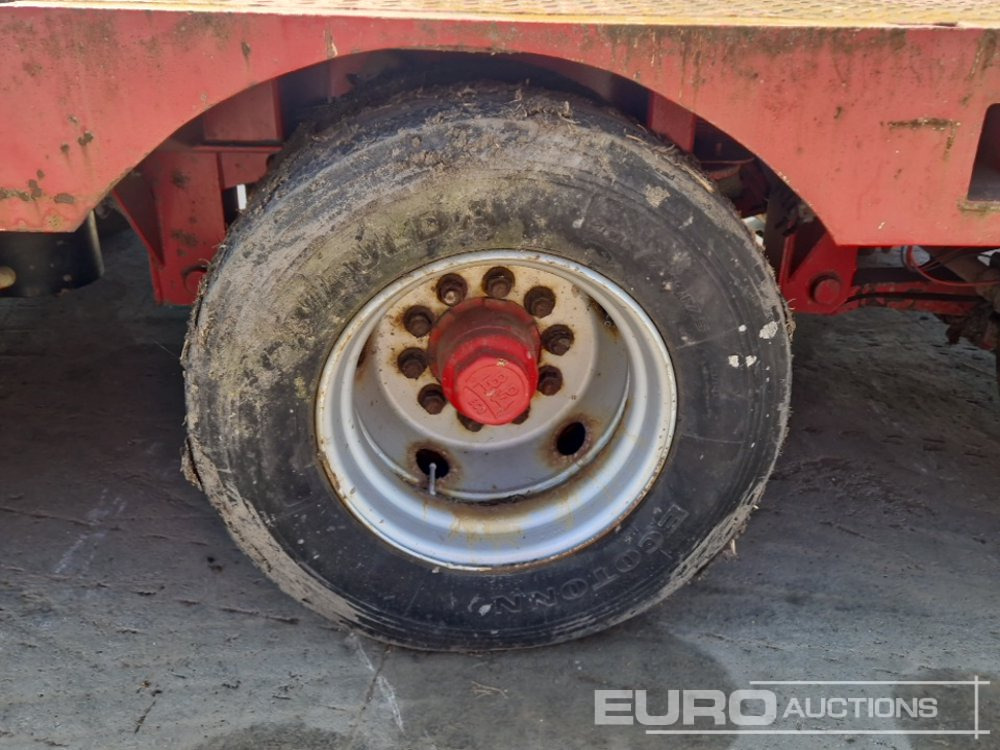 Semireboque baixa ES-GE 6 Axle Step Frame Extendable Low Loader Trailer, 4 Axle Steer, Air Brakes, Auto Lube: foto 16