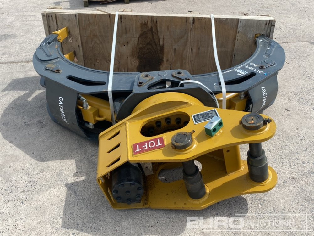 Unused 2025 Toft 04G Hydraulic Rotating 5 Finger Grapple 45mm Pin to suit 4-6 Ton Excavator - Equipamento de Escavadeira: foto 2 Unused 2025 Toft 04G Hydraulic Rotating 5 Finger Grapple 45mm Pin to suit 4-6 Ton Excavator - Equipamento de Escavadeira: foto 2