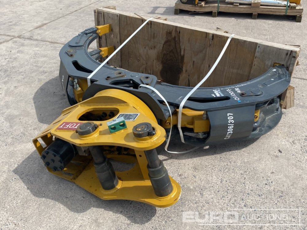 Unused 2025 Toft 04G Hydraulic Rotating 5 Finger Grapple 45mm Pin to suit 4-6 Ton Excavator - Equipamento de Escavadeira: foto 3 Unused 2025 Toft 04G Hydraulic Rotating 5 Finger Grapple 45mm Pin to suit 4-6 Ton Excavator - Equipamento de Escavadeira: foto 3