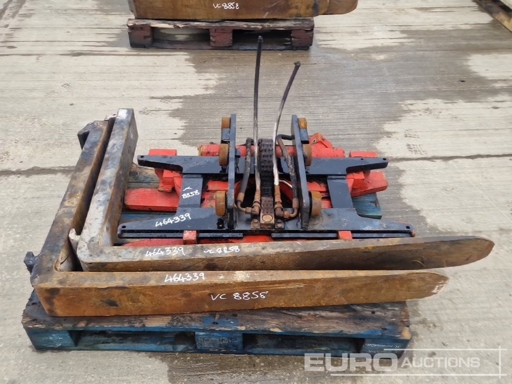 Equipamento de movimentação Hydraulic Rotating Fork Carriage & Forks to suit Forklift: foto 8