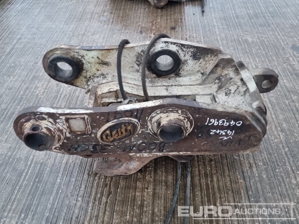 Geith Hydraulic Double Lock Quick Hitch 80mm Pin to suit 20 Ton Excavator - Acoplamento rápido: foto 2 Geith Hydraulic Double Lock Quick Hitch 80mm Pin to suit 20 Ton Excavator - Acoplamento rápido: foto 2