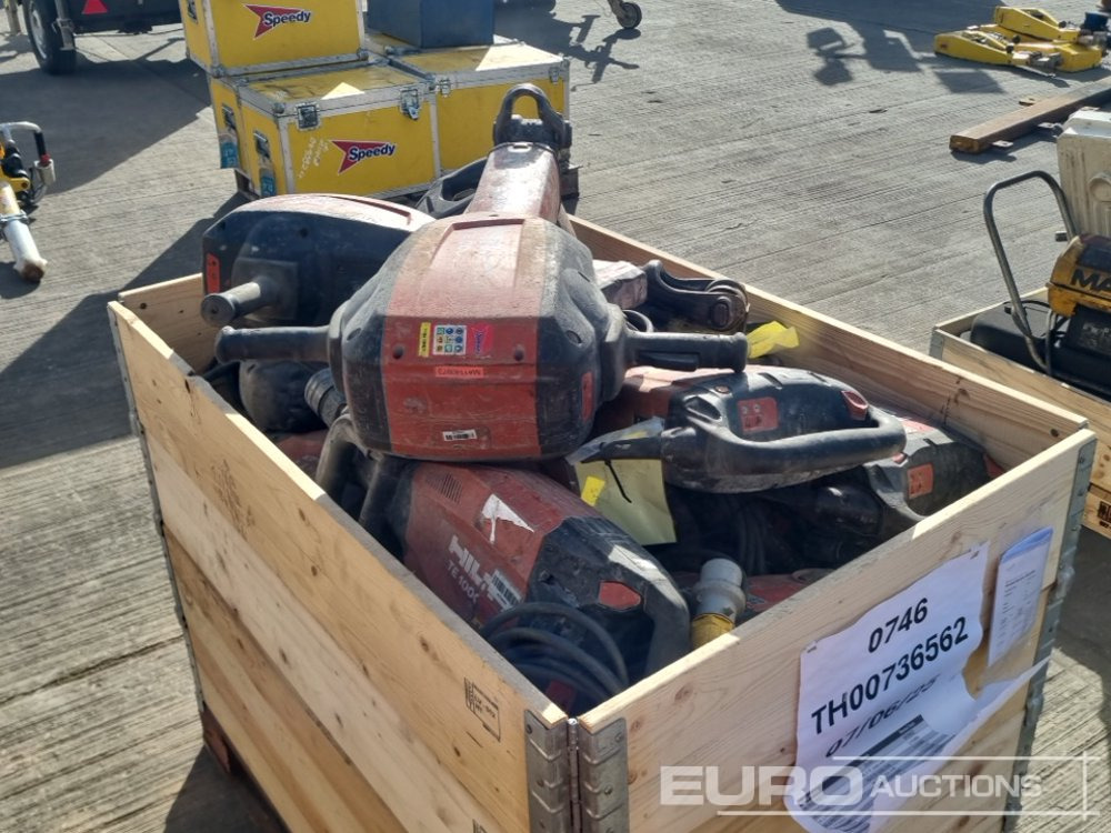Hilti 110 Volt Hand Held Breakers & Hammer Drills (1 Stillage of) - Equipamento de construção: foto 5 Hilti 110 Volt Hand Held Breakers & Hammer Drills (1 Stillage of) - Equipamento de construção: foto 5