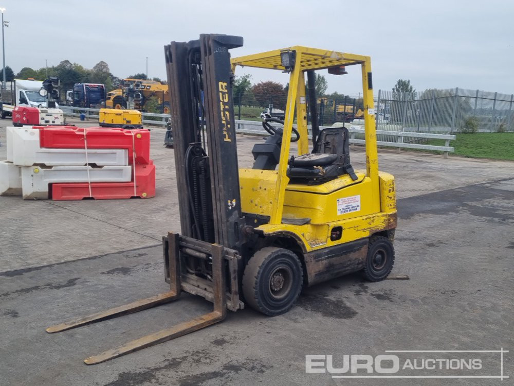 Hyster Diesel Forklift, 3 Stage Freelift Mast, Side Shift, Forks - Empilhadeira: foto 1 Hyster Diesel Forklift, 3 Stage Freelift Mast, Side Shift, Forks - Empilhadeira: foto 1