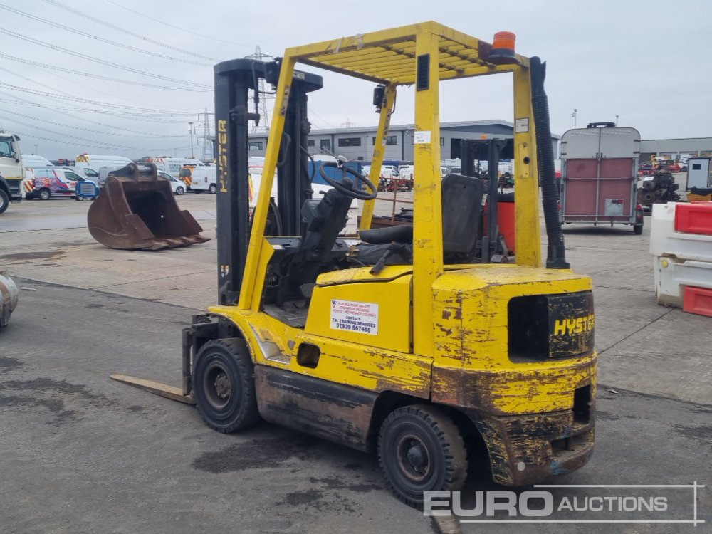Hyster Diesel Forklift, 3 Stage Freelift Mast, Side Shift, Forks - Empilhadeira: foto 3 Hyster Diesel Forklift, 3 Stage Freelift Mast, Side Shift, Forks - Empilhadeira: foto 3