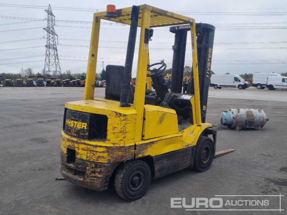Hyster Diesel Forklift, 3 Stage Freelift Mast, Side Shift, Forks - Empilhadeira: foto 5 Hyster Diesel Forklift, 3 Stage Freelift Mast, Side Shift, Forks - Empilhadeira: foto 5