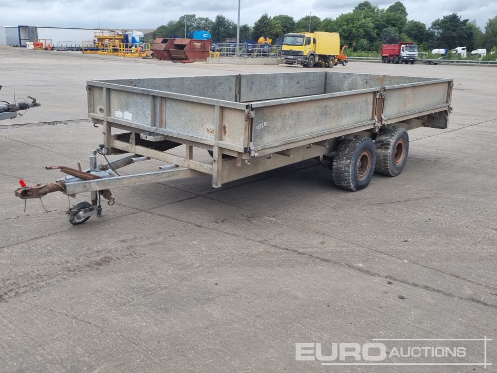 Ifor Williams LL146G 3.5 Ton Twin Axle Drop Side Plant Trailer - Reboque porta máquinas: foto 1 Ifor Williams LL146G 3.5 Ton Twin Axle Drop Side Plant Trailer - Reboque porta máquinas: foto 1