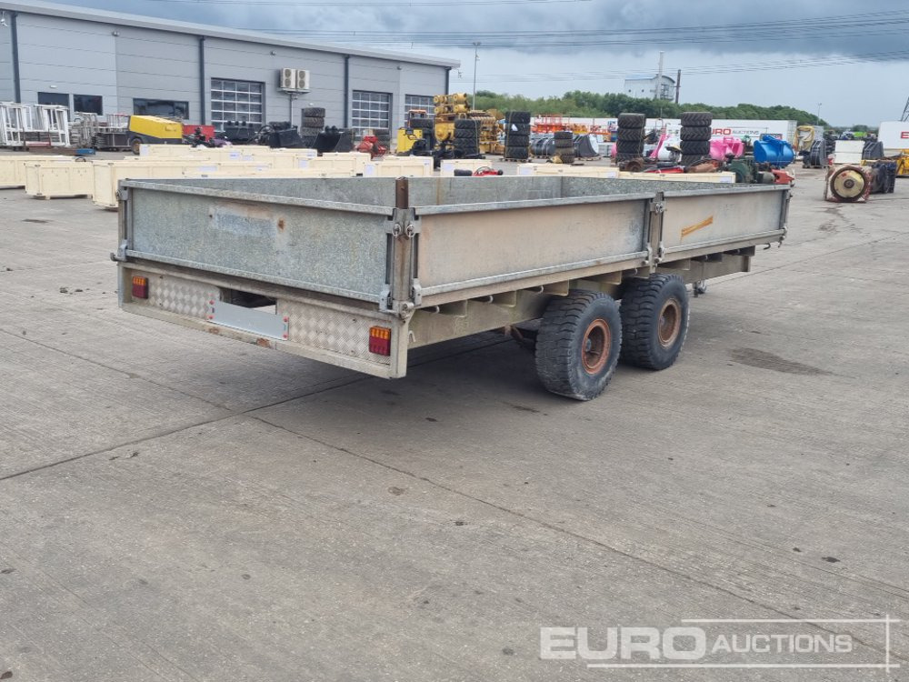 Ifor Williams LL146G 3.5 Ton Twin Axle Drop Side Plant Trailer - Reboque porta máquinas: foto 5 Ifor Williams LL146G 3.5 Ton Twin Axle Drop Side Plant Trailer - Reboque porta máquinas: foto 5