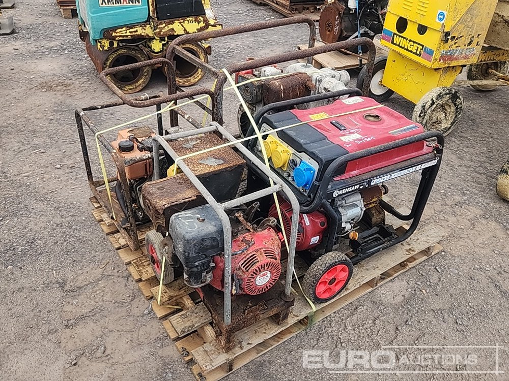 Equipamento de construção Kensaw, Enar, Haverhill Petrol Generators & Koshin 3" Diesel Water Pump (Spares) (4 of): foto 7