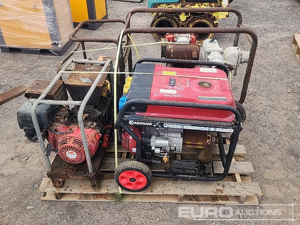 Equipamento de construção Kensaw, Enar, Haverhill Petrol Generators & Koshin 3" Diesel Water Pump (Spares) (4 of): foto 8