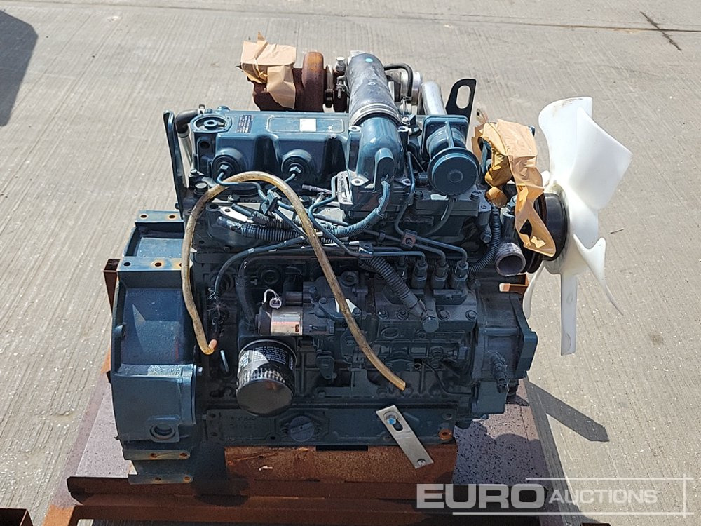 Motor Kubota 4 Cylinder Engine: foto 6