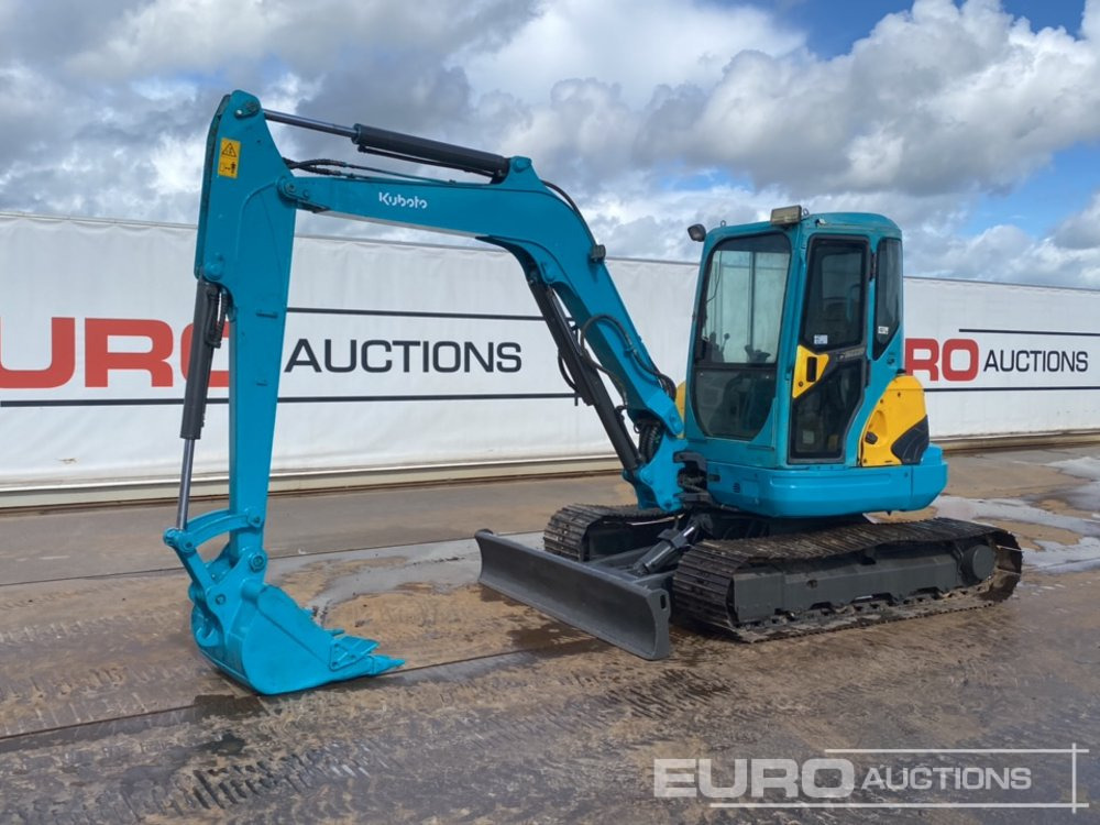 Kubota KX161-3SZ - Mini escavadeira: foto 1 Kubota KX161-3SZ - Mini escavadeira: foto 1