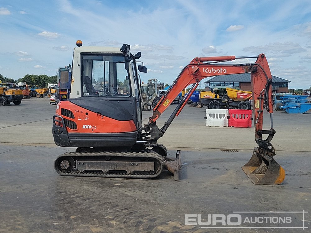 Mini escavadeira Kubota KX61-3: foto 6