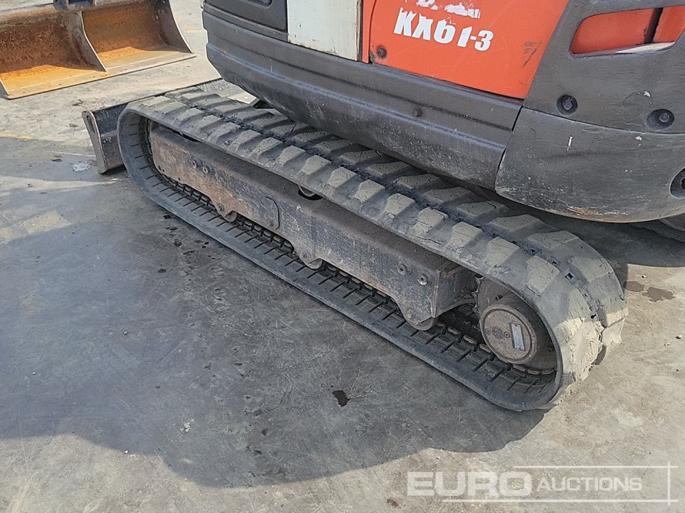 Mini escavadeira Kubota KX61-3: foto 10