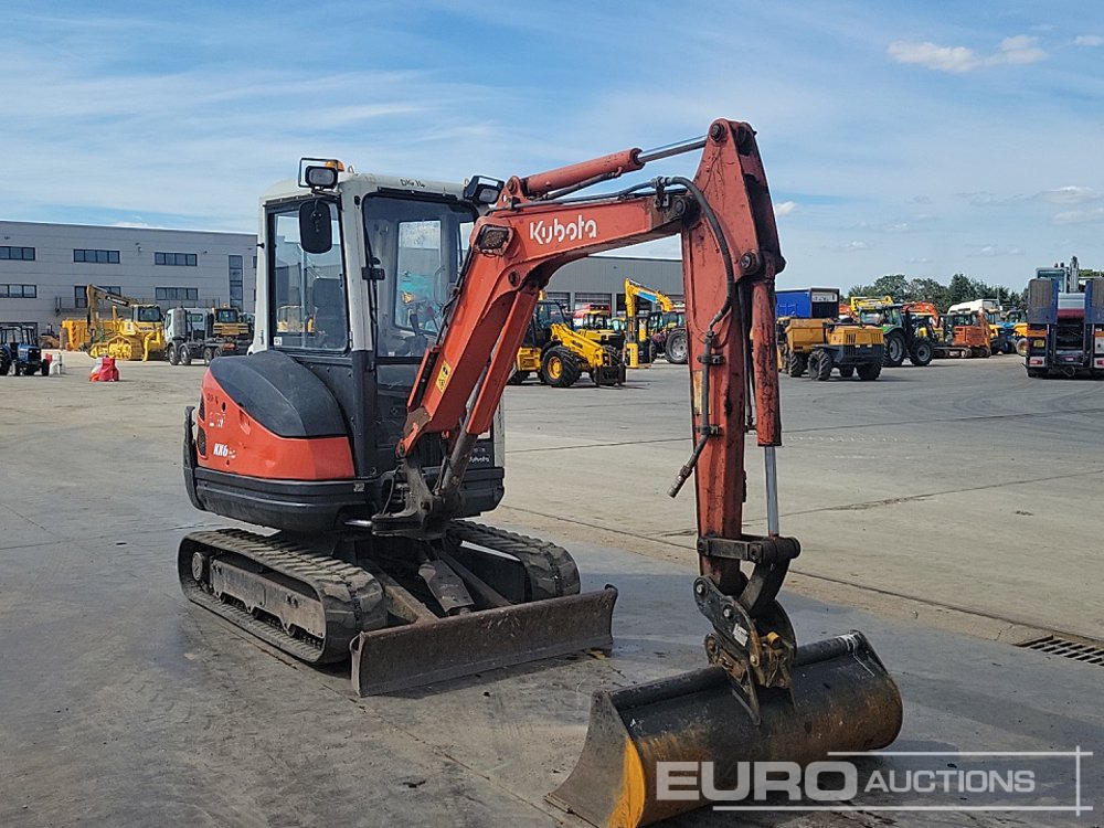 Mini escavadeira Kubota KX61-3: foto 7