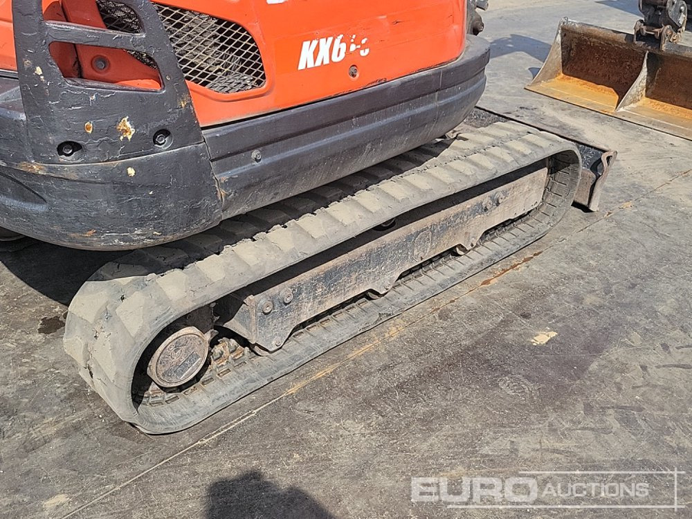 Mini escavadeira Kubota KX61-3: foto 14