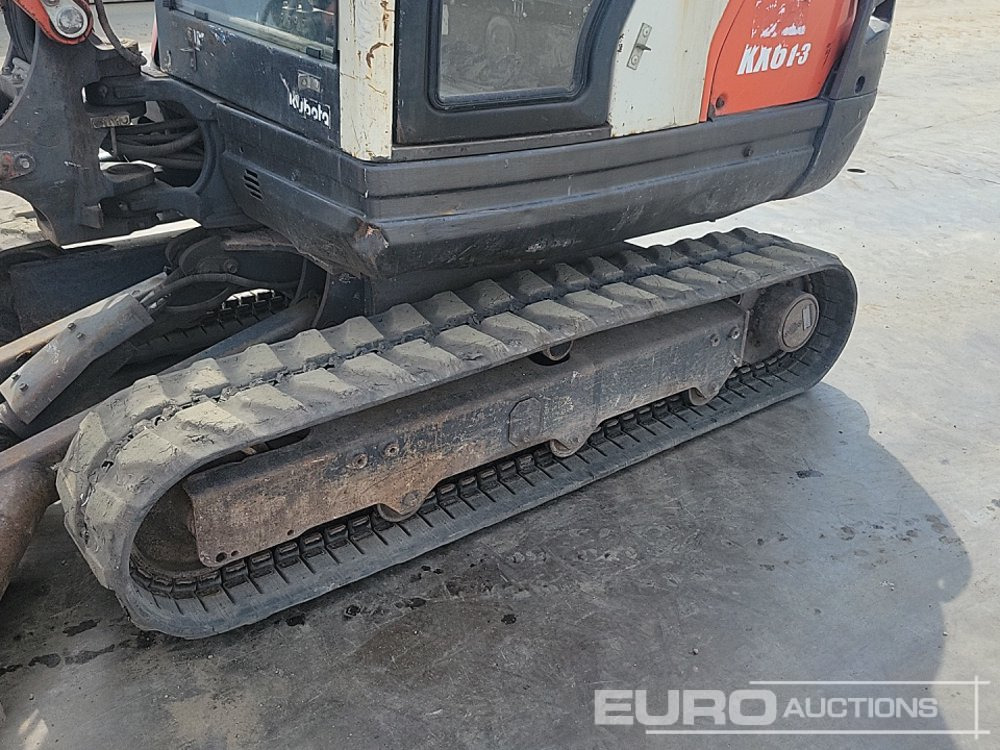 Mini escavadeira Kubota KX61-3: foto 9
