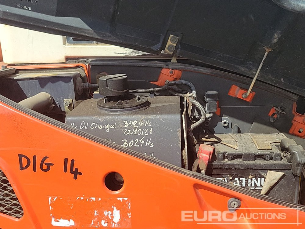 Mini escavadeira Kubota KX61-3: foto 48