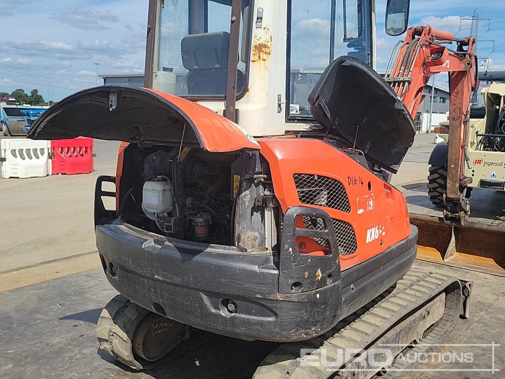 Mini escavadeira Kubota KX61-3: foto 41