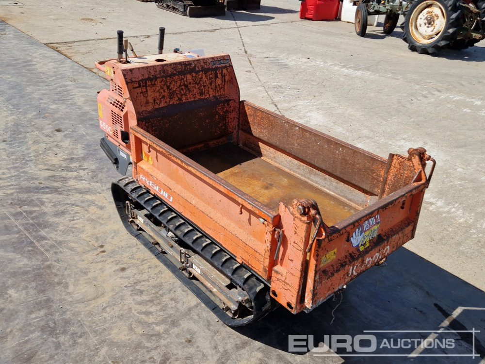 Dumper de rastos Kubota RY601D-3: foto 7