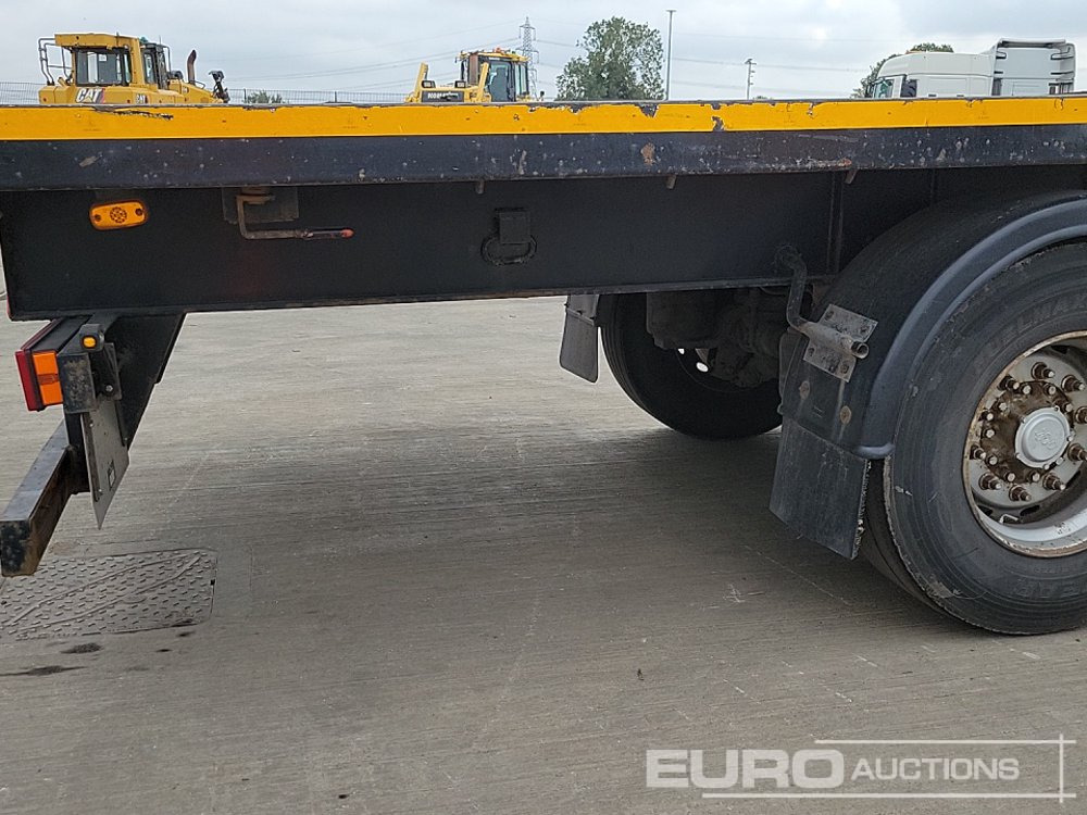 Semi-reboque plataforma/ Caixa aberta M&G Tri Axle Flatbed Trailer, Twist Locks: foto 24