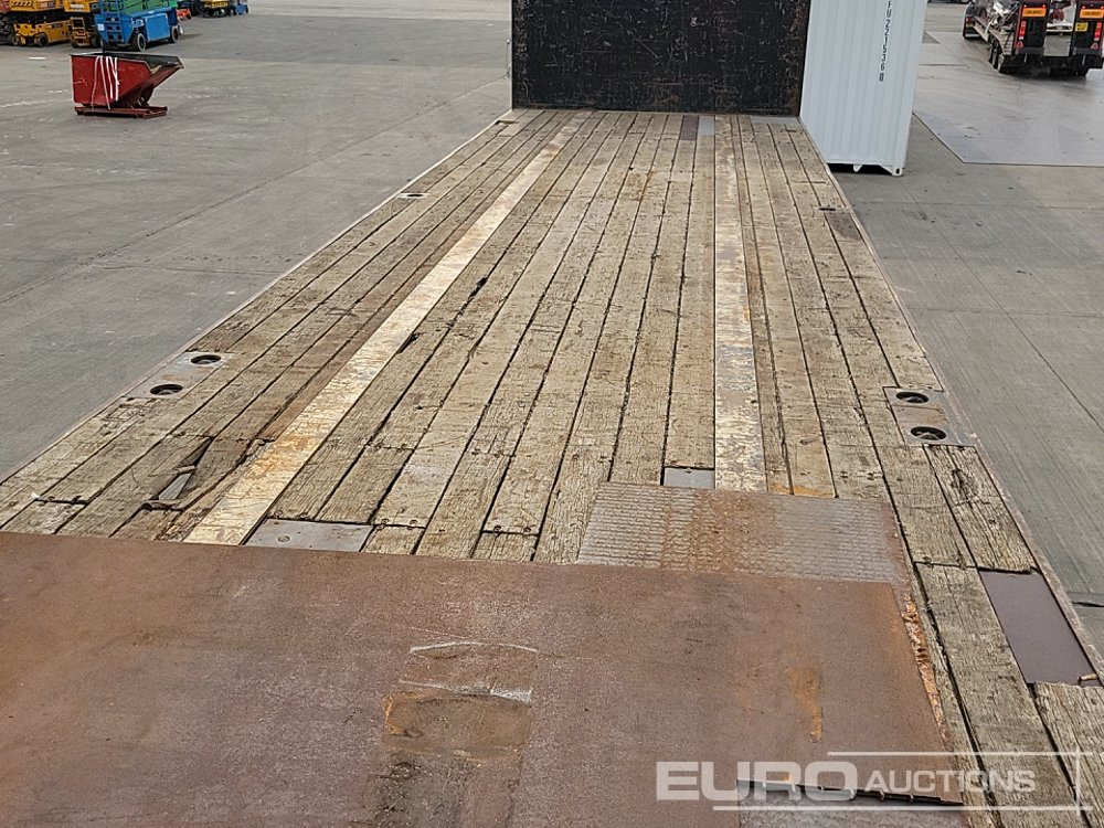 Semi-reboque plataforma/ Caixa aberta M&G Tri Axle Flatbed Trailer, Twist Locks: foto 21