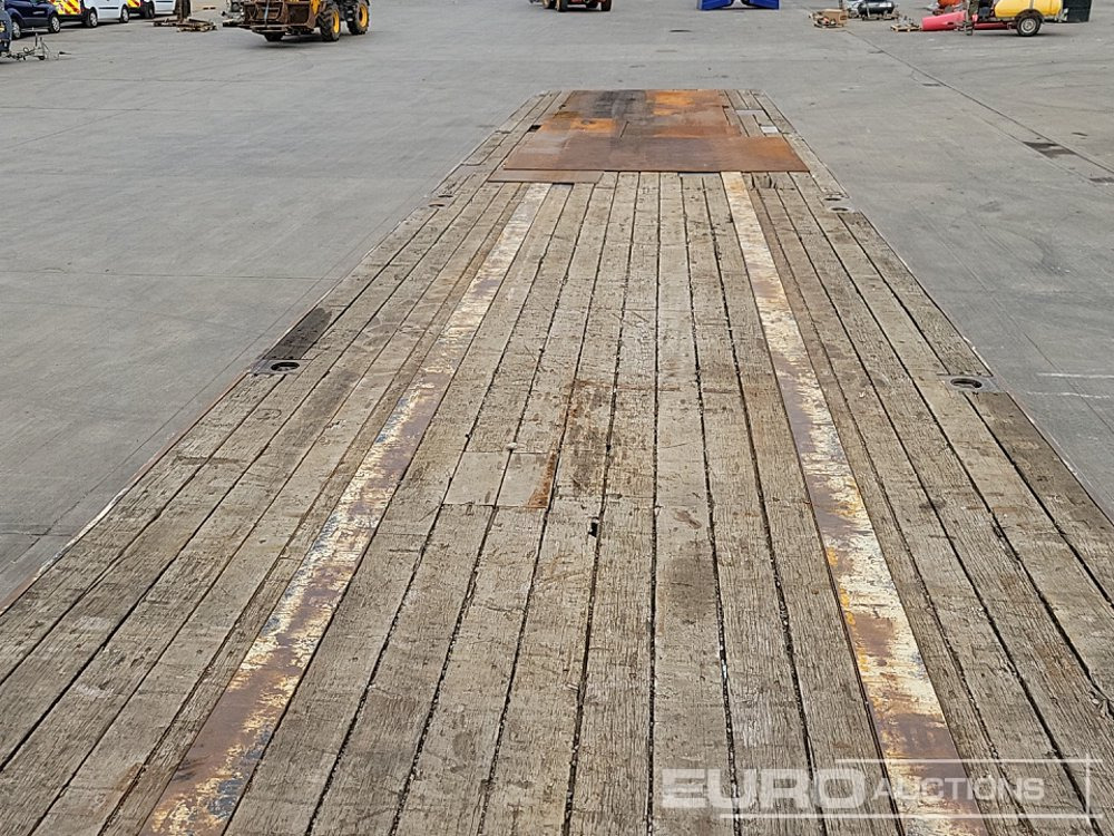 Semi-reboque plataforma/ Caixa aberta M&G Tri Axle Flatbed Trailer, Twist Locks: foto 23