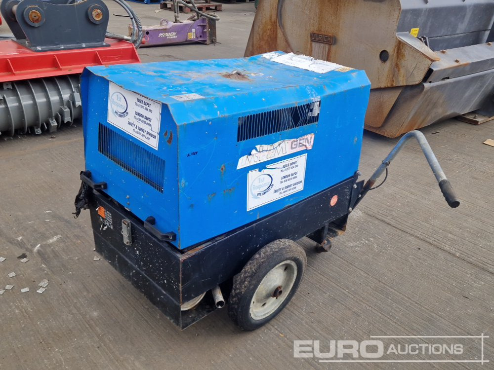 MHM 6kVA Generator, Yanmar Engine - Gerador elétrico: foto 1 MHM 6kVA Generator, Yanmar Engine - Gerador elétrico: foto 1