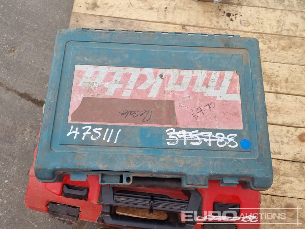 Equipamento de construção Makita 110Volt Drill, 110Volt Die Grinder, 110Volt 9" Grinder, 110Volt Rip Saw, 110Volt Jig Saw, Petrol Chainsaw Body, Hilti Battery Metal Construction Driver, Hilti 110 Volt Hammer Drill, Hilti Batte: foto 25
