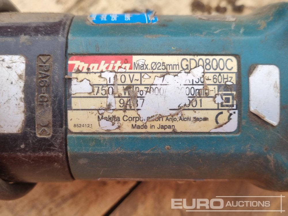 Equipamento de construção Makita 110Volt Drill, 110Volt Die Grinder, 110Volt 9" Grinder, 110Volt Rip Saw, 110Volt Jig Saw, Petrol Chainsaw Body, Hilti Battery Metal Construction Driver, Hilti 110 Volt Hammer Drill, Hilti Batte: foto 21